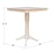 International Concepts 36 in. x 36 in. Square Top Pedestal Table - 41.9 in.H K-3636TP-27B-6B-2 - alternate 2